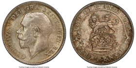 George V 6 Pence 1911 MS65 PCGS, KM815. Mottled toning in shades gold, grays and charcoal. 

HID09801242017