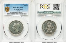 George VI Proof Florin 1937 PR66 PCGS, KM855, S-4081. Hairline free and untoned. 

HID09801242017