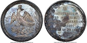 Augustin I Iturbide silver Inauguration Medal 1822 MS62 NGC, Grove-9a. 34mm. From the Dresden Collection of Hispanic and Brazilian Proclamation Medals...