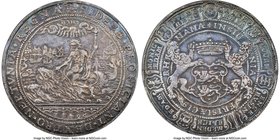 Dutch Republic silver "Reopening Maritime Commerce" Medal 1594 AU50 NGC, Van Loon-I-pg. 488, Betts-16, VC-1. 53mm. Commemorating the First Commercial ...