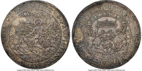 Dutch Republic silver "Reopening Maritime Commerce" Medal ND (c. 1594-1596) MS61 NGC, Van Loon-I-pg. 488var., Betts-16, VC-1. 49mm. 57.26gm. Commemora...