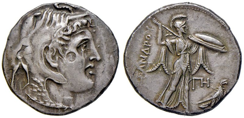 GRECHE - RE TOLEMAICI - Tolomeo I, Soter (305-283 a.C.) - Tetradracma - Testa di...