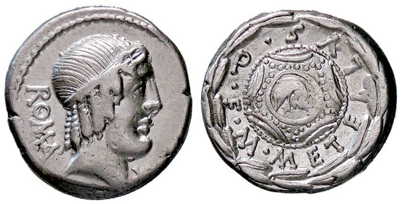 ROMANE REPUBBLICANE - CAECILIA - M. Caecilius Q. f. Q. n. Metellus (82-80 a.C.) ...