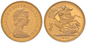 ESTERE - GRAN BRETAGNA - Elisabetta II (1952) - Sterlina 1980 Kr. 919 AU In confezione
FS