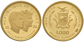 ESTERE - GUINEA - Repubblica - 1.000 Franchi 1970 - John e Robert Kennedy Kr. 17 (AU g. 4)
FS