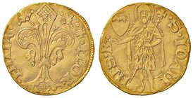 ZECCHE ITALIANE - FIRENZE - Repubblica (1189-1532) - Fiorino d'oro (1447 - II semestre) Bern. 3161/62 R (AU g. 3,5)
BB