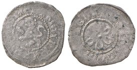 ZECCHE ITALIANE - GORIZIA - Mainardo III (1232-1258) - Denaro - Leone a s. /R Rosa a sei petali Biaggi 973 RRR (AG g. 0,85)
meglio di MB