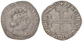 ZECCHE ITALIANE - NAPOLI - Ferdinando I d’Aragona (1458-1494) - Coronato - Busto coronato a d. /R Croce potenziata P.R. 15; MIR 68 NC (AG g. 3,94)
BB...