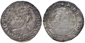 ZECCHE ITALIANE - NAPOLI - Federico III d’Aragona (1496-1501) - Carlino - Busto coronato a d.; dietro T /R Libro tra le fiamme P.R. 5/6; MIR 106 R (AG...