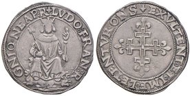 ZECCHE ITALIANE - NAPOLI - Luigi XII, Re di Francia (1501-1503) - Carlino P.R. 3; MIR 112 RR (AG g. 3,51) Ex collezione Spahr
BB-SPL