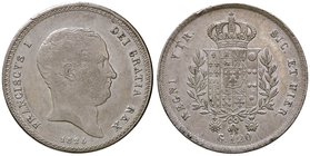 ZECCHE ITALIANE - NAPOLI - Francesco I di Borbone (1825-1830) - Piastra 1825 P.R. 6; Mont. 636/641 AG
BB-SPL