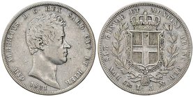 SAVOIA - Carlo Alberto (1831-1849) - 5 Lire 1831 G Pag. 229; Mont. 103 RR AG Colpetto
qBB