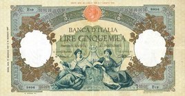 CARTAMONETA - BANCA d'ITALIA - Repubblica Italiana (monetazione in lire) (1946-2001) - 5.000 Lire - Rep. Marinare (testina) 17/01/1947 Alfa 780; Lireu...