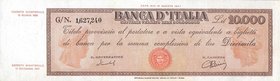 CARTAMONETA - BANCA d'ITALIA - Repubblica Italiana (monetazione in lire) (1946-2001) - 10.000 Lire - Provvisorio 12/06/1950 - Medusa Alfa 823; Lireuro...