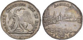 BASEL 
 Stadt 
 Taler 1756. 25.75 g. Winterstein (Taler) 111. D.T. 745. HMZ 2-99f. Fast vorzüglich / About extremely fine.