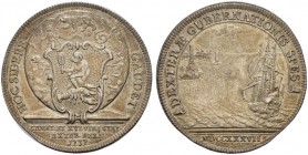 BERN 
 Sechzehnerpfennig 1737. 8.90 g. Schweizer Medaillen 637. Sehr schön-vorzüglich / Very fine-extremely fine.
