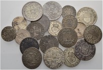 FREIBURG / FRIBOURG 
 Lot 
 Diverse Münzen. Verschiedene Jahre. Lot von 20 Exemplaren. Unterschiedlich erhalten / Various conditions. (20)