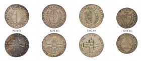 LUZERN 
 Diverse Münzen. Vierteltaler 1796 (3). 5 Batzen 1813. HMZ 2-654e, 671c. Vorzüglich und sehr schön. / Extremely fine and very fine.(4)