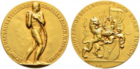Schützentaler, Schützenmedaillen & Schützenvaria 
 Zürich 
 Goldmedaille 1939. Zürich-Albisgütli. Schützengesellschaft der Stadt Zürich. Landesausst...