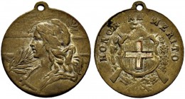 Schützentaler, Schützenmedaillen & Schützenvaria 
 Ausländische Schützenfeste 
 Argentinien. Vergoldete Bronzemedaille 1895. Honor al Merito. 6.60 g...