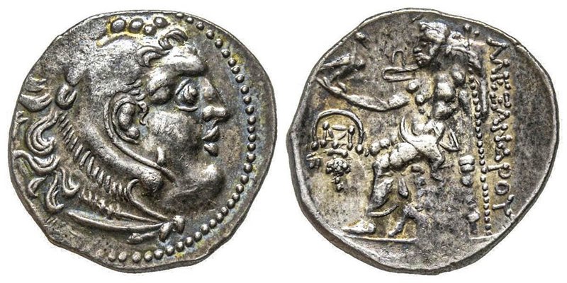 Royaume de Macedonie
Alexandre III le Grand 336-323 avant J.-C.
Drachme, Chios, ...