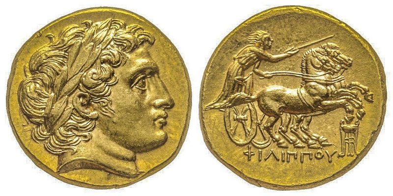 Royaume de Macedonie
Philippe III Arrhidée, 323-317 avant J.-C
Stater, Colophon,...
