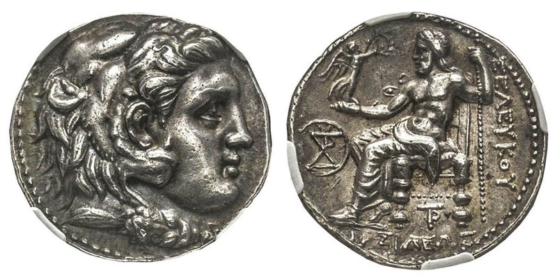 Royaume Seleucide, Séleucos Ier 312-280 av. J.C. 
Tétradrachme, Séleucie de Piér...