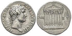 Hadrianus 117-138
Cistophorus de Nicomedia en Bythiniae, 129, AG 10.81 g. 
Avers : IMP CAES TRA HADRIANO AVG PP Tête laurée à droite
Revers : COM BIT ...