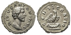 Antoninus Pius 138-161
Denarius, Rome, 161, AG 3.14 g. Ref : C. 156, RIC 431 (Marcus Aurelius) Conservation : Superbe