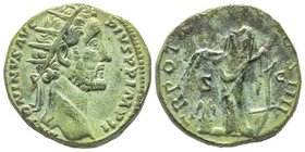 Antoninus Pius 138-161
Dupondius, Rome, 151-152, AE 13.90 g. Ref : C. 963, RIC 895 Conservation : presque Superbe