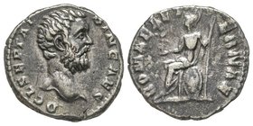 Clodius Albinus 193-195
Denarius, Rome, 193-195, AG 3.82 g.
Avers : D CL SEPT ALBIN CAES Tête nue à droite
Revers : ROMAE AETERNAE Roma assise à gauch...