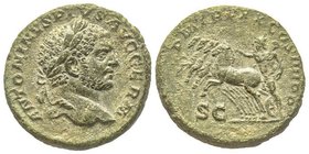 Caracalla 198-217
As, Rome, 217, AE 10.78 g. 
Ref : C 393, RIC 570
Conservation : TTB