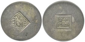 Croatia
Occupation Française (Province Illyrienne 1805-1813, Siège de Zara par l'Autriche)
9 Francs et 20 centimes, Zara, 1813, AG
Ref : KM#2, CNI 7, ...