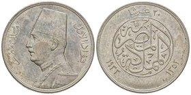 Egypt
Fouad Ier (1341-1355 AH) 1922-1936
20 Piastres, 1933, AG 28 g.
Ref : KM#352
Conservation : Superbe
Rare