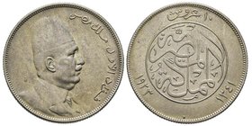 Egypt
Fouad Ier (1341-1355 AH) 1922-1936
10 Piastres, 1923, AG 14 g.
Ref : KM#337
Conservation : Superbe