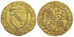 Spain
Juan II 1406-1454
Dobla de la banda, Sevilla, AU 4.62 g.
Avers : +IOHANES DE GRACIA REX LEGIONIS Revers : +IOHANES DEI GRACIA REX CASTEL Ref : C...