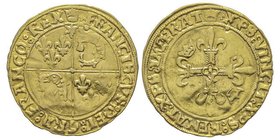 François Ier 1515-1547
Ecu d'or au soleil du Dauphiné, Crémieu, AU 3.37 g.
Ref : Dup. 785, Fr. 357
Conservation : TTB