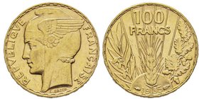Troisième République 1870-1940
100 Francs Bazor, Paris, 1935, AU 6.55 g. 
Ref : G. 1148, Fr. 598
Conservation : Superbe