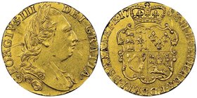 George III 1760-1820 
Guinea, 1782, AU 8.35 g.
Ref : Seaby 3728, Fr. 355, KM#604
Conservation : NGC AU Details, traces de monture sinon TTB