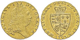 George III 1760-1820 
Guinea, 1793, AU 8.4 g.
Ref : Seaby 3729, Fr. 356, KM#609
Conservation : Superbe