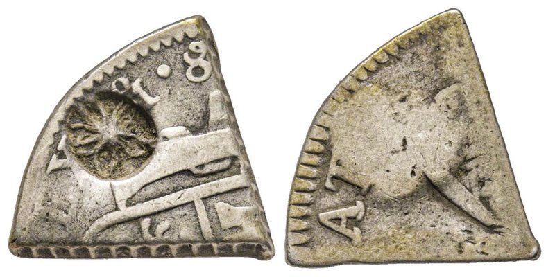 West Indies
Curacao
3 Reales (18 Stivers), ND (1814), AG 4.51 g. 
Ref : KM#13, P...