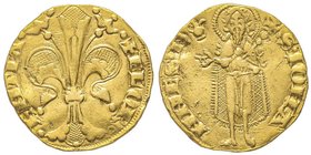 Firenze
Fiorino stretto, (zecchiere sconosciuto), 1303-1310, ampolla, AU 3.49 g.
Ref : Bern. II 352/60, Fr. 275
Conservation : rayures sinon TTB/SUP