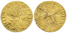 Firenze
Fiorino, 1463, AU 3.5 g.
Ref : Bern. 3017, Fr. 276
Conservation : Legère pliure sinon TTB. Rare