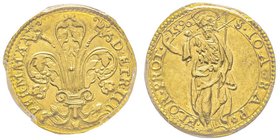 Firenze
Ferdinando I 1587-1609
Fiorino (Ducato Gigliato II serie), 1596, AU 3.47 g.
Ref : MIR 213/2 (R), Pucci 42, Fr. 301
Ex Vente NGSA, 29 & 30 Nove...