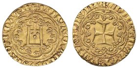 Genova
Repubblica 1139-1339 
Genovino, AU 3.5 g.
Ref : MIR 7, Fr. 351, Lun. 15
Conservation : NGC MS63. Superbe exemplaire
