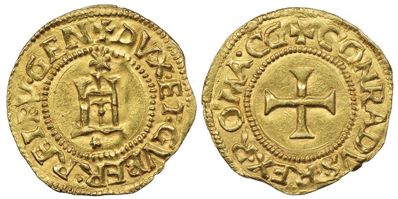 Genova
Dogi Biennali I Fase 1528-1541
Scudo d'oro del sole, AU 3.38 g.
Ref : MIR...