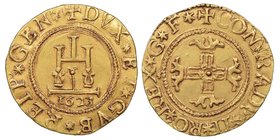 Genova
Dogi Biennali II Fase 1541-1637
2 Doppie con data, 1623, AU 13.23 g.
Ref : MIR 203/24, Fr. 418, Lun.226
Conservation : NGC AU55
