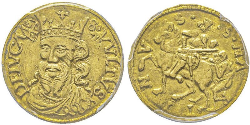 Lucca
Repubblica 1369-1799
Ducato, Secolo XVI, AU 3.46 g.
Ref : MIR 169/3, Fr. 4...