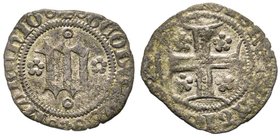 Moncalvo
Teodoro II Paleologo 1381-1418
Forte Bianco, Mi 0.70 g.
Ref : Biaggi 1762, MIR 846a (R3), CNI 17/18 
Conservation : presque Superbe. Très Ra...