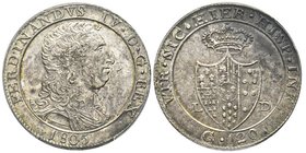 Napoli, Ferdinando IV di Borbone 2° periodo 1799-1805
120 Grana, 1805, AG 27.53 g.
Ref : MIR 423, Pannuti-Riccio 9
Conservation : PCGS MS62